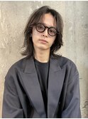 men's/メンズミディアム/リバースセンターパート/新宿