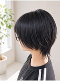 前下がりショートボブ