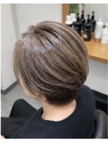 ヘアアンドメイク アース 入間店(HAIR&MAKE EARTH)&nbsp;ひし形ショートボブ
