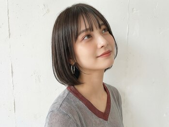 ピケ(pique)の写真/【小顔×柔らかシルエット】イメージ変幻自在の似合わせ力◇顔周りのカットで360°どこから見ても可愛い＊
