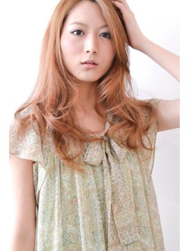 スノッブリコ(snob rico) [snob rico]キャラメルベージュ×抜け感カール