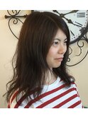 リメイク セミロングカール