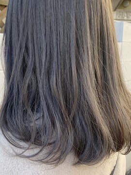 リノ(Lino) 【透け感カラー】ミルクティーグレージュ(お客様カラー)