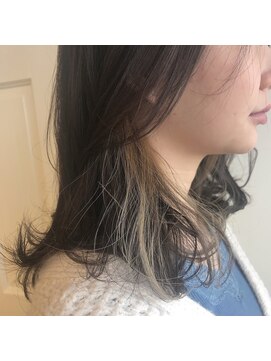 グリーン 渋谷(green) 【イヤリングカラー】ホワイトベージュ