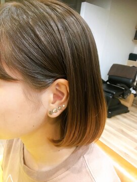 アットウィムヘアー(at whim hair) オランジュボブ