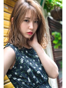 エレノア スパアンドトリートメント 銀座店(Eleanor) ミディアムボブ♪毛先遊ばせワンカール☆銀座