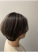 丸みショート