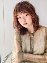 エムスラッシュ みなとみらい馬車道店(M SLASH)&nbsp;M.SLASH馬車道/濡れ髪/セミウェットウェーブ/暖色系カラーz2