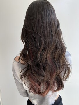 アデプト 金町店(adept) 【adept金町 軽米スタイル】☆インナーピンク×ゆるふわ巻き☆