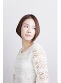 ツヤ感ストレート☆オトナスリークボブ