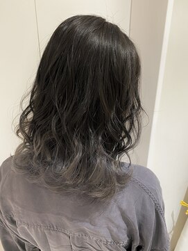 エイトナゴヤ 名駅店(EIGHT nagoya) 【EIGHT nagoya】グラデーション/裾カラー/グレージュ