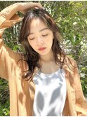 【CROP】インナーカラー×イヤリングカラー×ハイトーンベージュ
