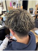 ハイライト+スパイラルパーマ