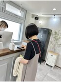 前下がりボブ