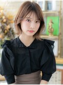 インナーカラー外ハネカールウルフヘアh2戸田公園20代30代40代