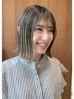 サロンドオクシー(Salon de OXY) 切りっぱなしボブ