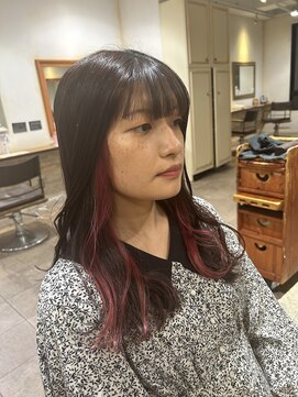 ネオリーブカップ 町田店(Neolive capu) インナーカラー　ピンク　Neolive capu町田店