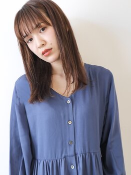 アン ヘア デザイン(un hair design)の写真/【カットカラーTR　¥9680】高品質×お手頃価格で、この先も長く通える美容室に＊oggi ottoで髪質改善◇
