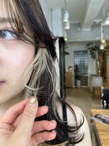 レティ(lety)&nbsp;インナーカラー×ふわっと顔まわり。