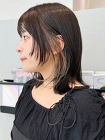 ケーツー あべのキューズモ－ル店(K-two) インナーカラー*イヤリングカラー*顔周りレイヤー*顔周りカット