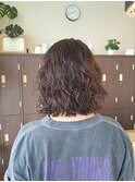無造作パーマ