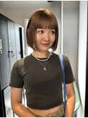 【anna style】ハイトーンボブ