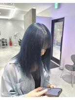 プライズ 成増店(prize)&nbsp;ブルーブラックネイビーダブルカラー成増