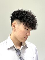テクト バイアッシュ 吉祥寺店(Tect by Ash) スペインカールスパイラルパーマ刈り上げツーブロックフェード
