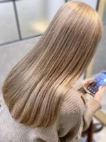アンメリーアン(Ann merry ann) 大人可愛い艶髪秋色カラーくすみベージュくびれロングレイヤー