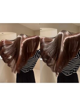 [#髪質改善#超音波アイロン]新感覚！Zina自社開発の『髪質改善トリートメント』で溢れる艶髪に♪[豊洲]