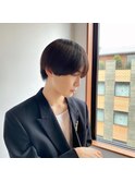 韓国ナチュラルマッシュストレート