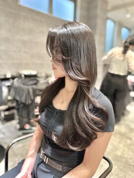 アクション 心斎橋店(ACTION) 20代30代大人可愛い韓国ヘア　顔まわりカット　小顔カット