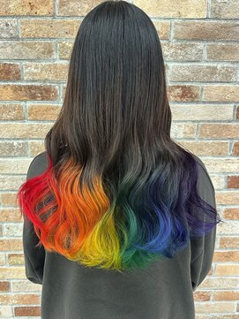 ニューヨークニューヨーク 姫路広畑店(NYNY) 憧れのレインボーのグラデーションカラー