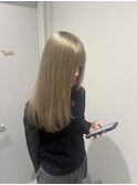 【hinana】ワンブリーチでできるミルクティーベージュ