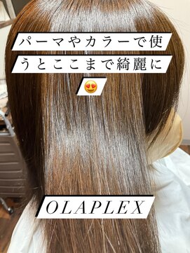 サロンドルポ(salon de RUPO) オラプレックスを使っての施術