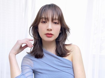 ネウィ 京都四条烏丸(newi)の写真/【烏丸】個室/1対1担当/駅近【カット+カラー+超音波TOKIO+リファVEENAヘッドスパ¥8800】夜9:30まで◎