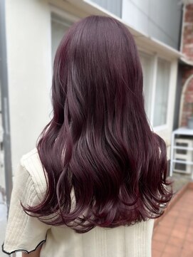 ラレイ ハラジュク(Lalei harajuku) 【白石】ブリーチなしモーヴピンクローズブラウン暖色原宿