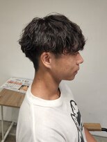 ニアウ 伊勢崎連取店(Niau)&nbsp;刈り上げマッシュ波巻きスパイラルパーマ