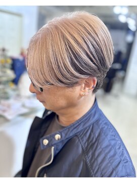 ラウラアンドロー(LAURA&RO) ミルクティーベージュダブルカラーインナーカラーケアブリーチ