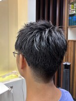 クオリス 上板橋店(QUALIS)&nbsp;ツーブロック◎スパイキー刈り上げショートで男前