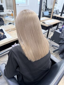 サニーサイド 大名(Sunny side) 【ダブルカラー】【ミルクティーカラー】【髪質改善】