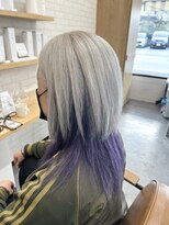 リンイチマルサン(Lin.103)&nbsp;ホワイト×バイオレット