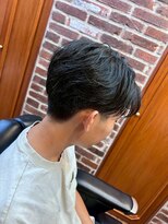ミリオンバックス 御徒町店(Million Backs)&nbsp;御徒町/刈り上げセンターパート/波巻きツイストスパイラル