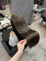 シンシア ドゥエ 新宿(CYNTHIA DUE)&nbsp;【髪質改善/saaya】 イメチェンヘアスタイル /ピンクベージュ