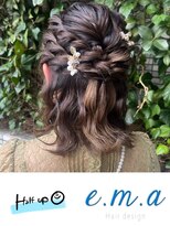 エマヘアデザイン(e.m.a Hair design)&nbsp;ハーフアップ