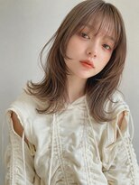リア トーキョー(Lia TOKYO)&nbsp;【工藤武士】大人ミディアムレイヤー×柔らかベージュ上品カラー