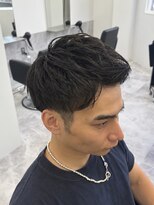 ノイセルヘアー(Noisyle Men's hair)&nbsp;ニュアンスパーマ/ニュアンスウルフ/ダウンバング/梅田/メンズ