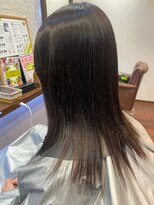 ヘアー サロン アットシュシュ(Hair Salon At'shushu)&nbsp;癖もしっかり伸ばしてナチュラルな縮毛矯正♪