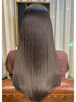 ロアナ 六本木(LOANA ROPPONGI)&nbsp;ローズカラー　ストレート　ロング　ヘアエステ　　【比嘉翼】