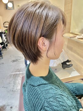 ヘアーリゾート ルアーナ(hair resort LUANA) 耳掛けショートボブ